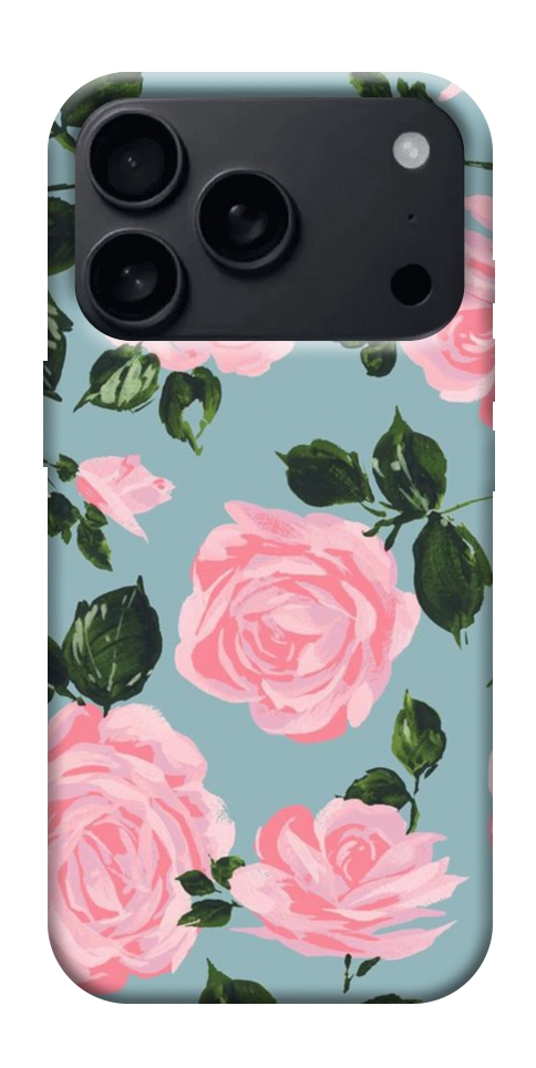 Чехол Розовый принт для iPhone 17 Pro Max
