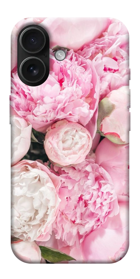 Чехол Pink peonies для iPhone 17