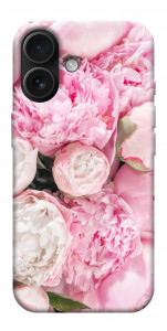 Чехол Pink peonies для iPhone 17