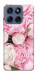 Чохол Pink peonies для Motorola Edge 60 Fusion