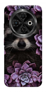 Чохол Єнот у квітах для TECNO Spark 30C (KL5n)