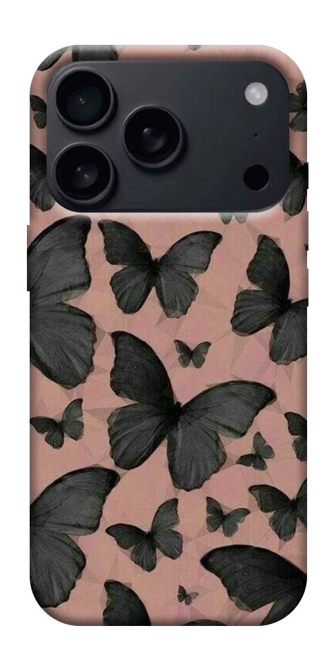 Чехол Порхающие бабочки для iPhone 17 Pro
