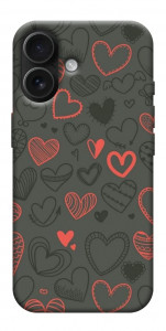 Чехол Милые сердца для iPhone 17