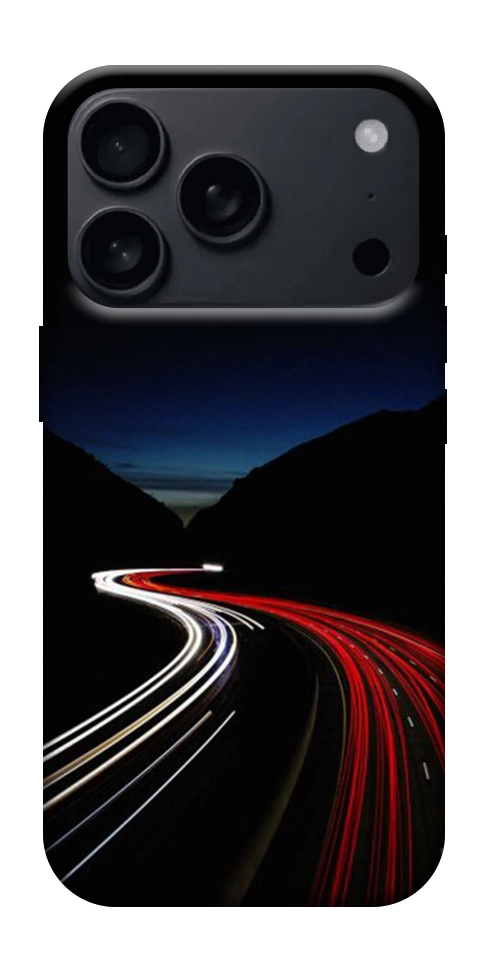 Чохол Червоно-біла дорога для iPhone 17 Pro Max