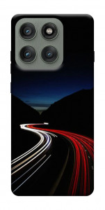 Чохол Червоно-біла дорога для Motorola Edge 60 Pro
