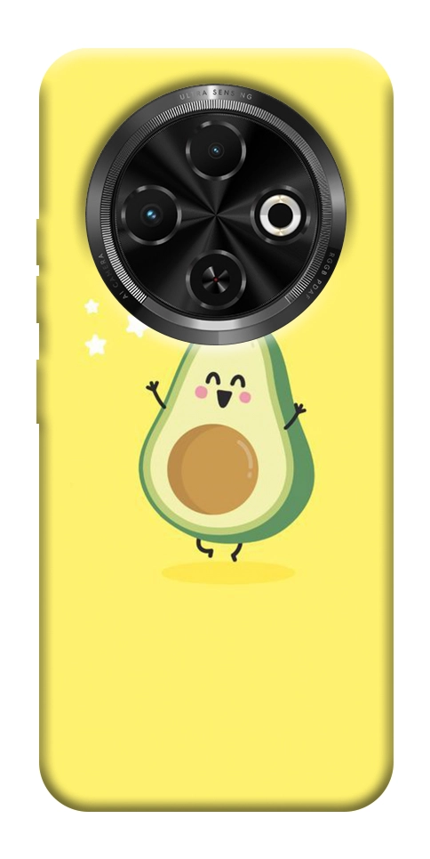 Чехол Радостный авокадо для TECNO Spark 30C (KL5n)