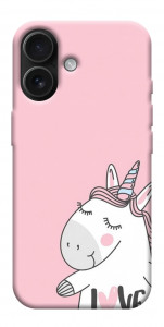 Чехол Unicorn love для iPhone 17