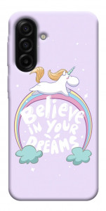 Чехол Believe in your dreams unicorn для Galaxy A17 5G