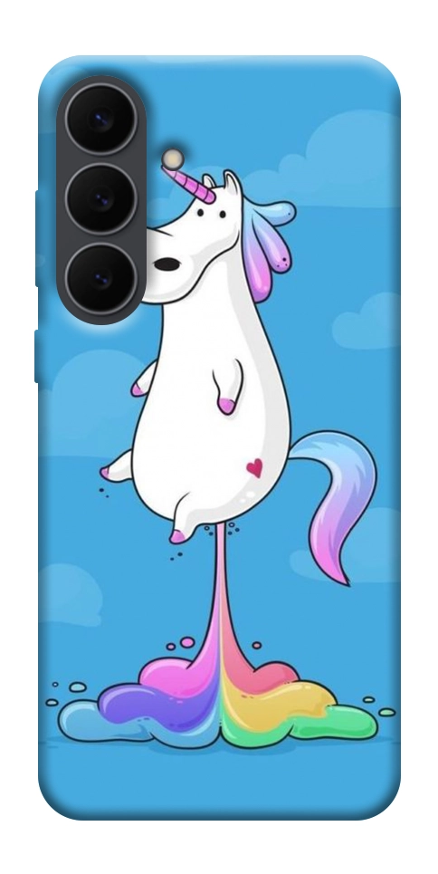 Чехол Единорог с радугой 2 для Galaxy S25 FE