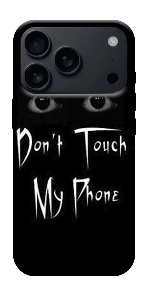 Чехол Don't Touch для iPhone 17 Pro Max