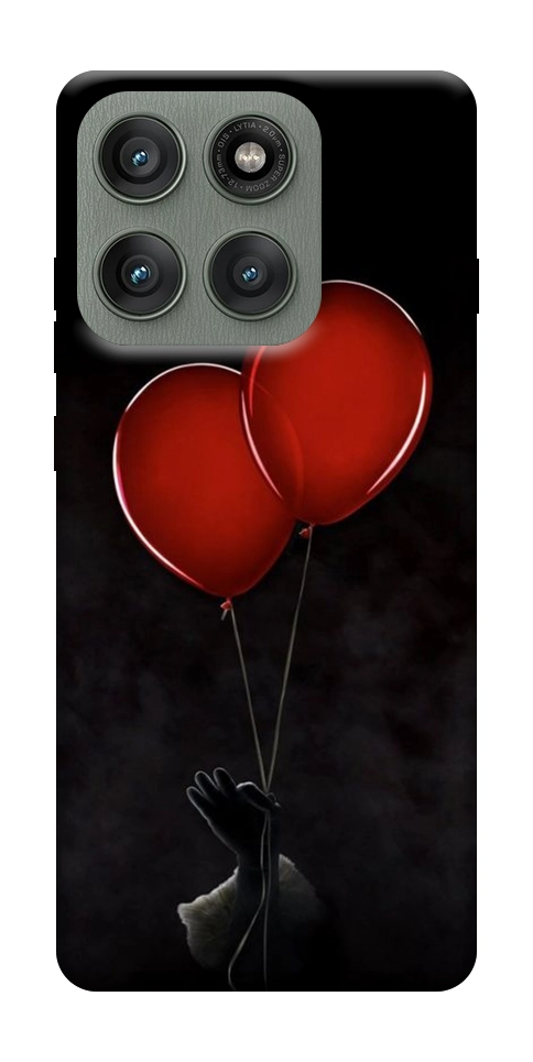 Чохол Червоні кулі для Motorola Edge 60 Pro