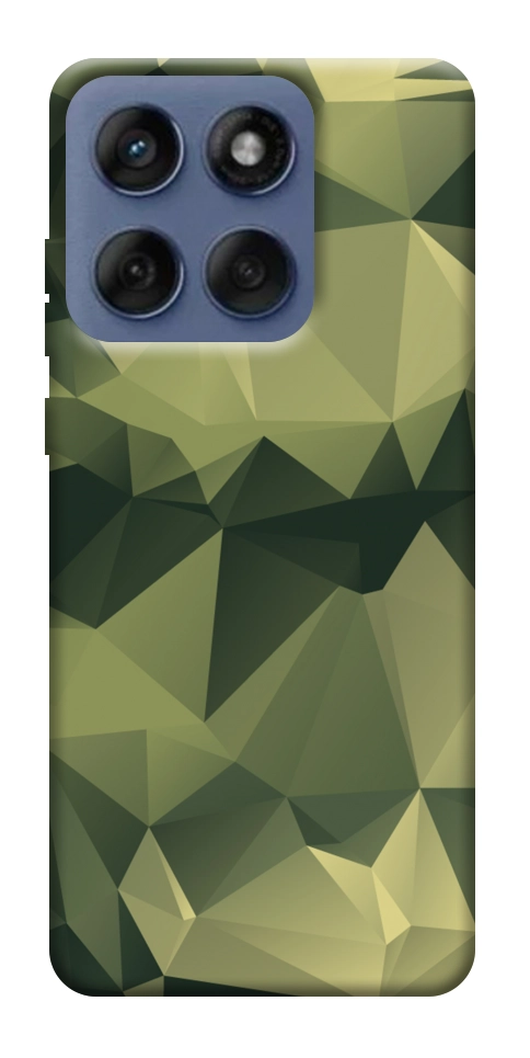Чехол Треугольный камуфляж 2 для Motorola Edge 60 Fusion