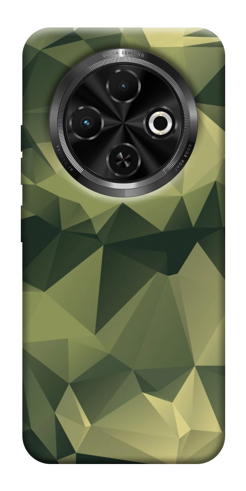 Чохол Трикутний камуфляж 2 для TECNO Spark 30C (KL5n)