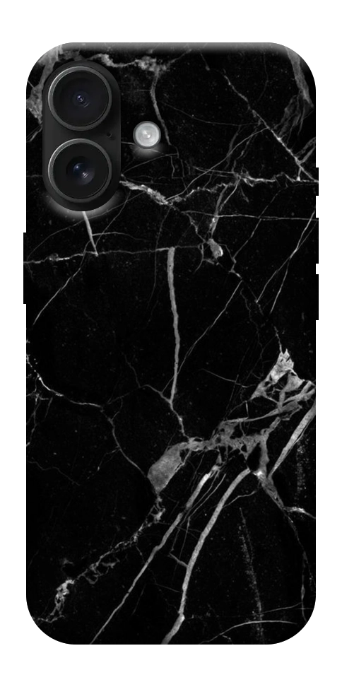 Чехол Черный мрамор для iPhone 17