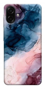 Чехол Розово-голубые разводы для Galaxy A07