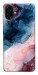 Чехол Розово-голубые разводы для Galaxy A07