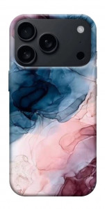 Чехол Розово-голубые разводы для iPhone 17 Pro Max