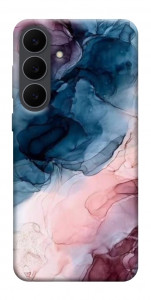 Чехол Розово-голубые разводы для Galaxy S25 FE