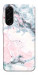 Чехол Розово-голубой мрамор для Galaxy A17 5G