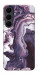 Чехол Красный мрамор для Galaxy S25 FE