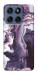 Чохол Червоний мармур для Motorola Edge 60 Fusion