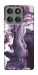Чохол Червоний мармур для Motorola Edge 60 Pro