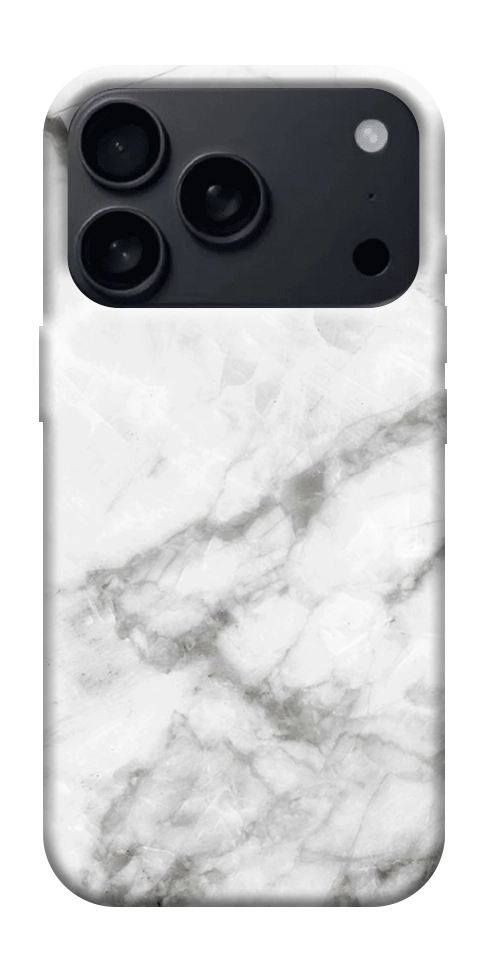 Чехол Белый мрамор 3 для iPhone 17 Pro Max