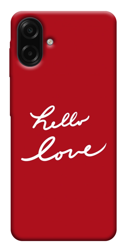 Чехол Hello love для Galaxy A07
