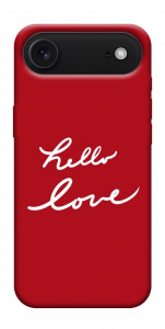 Чехол Hello love для iPhone 17 Air