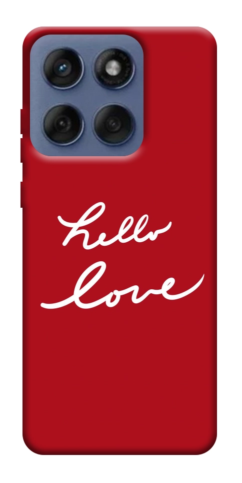 Чохол Hello love для Motorola Edge 60 Fusion
