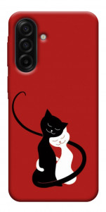Чехол Влюбленные коты для Galaxy A17 5G