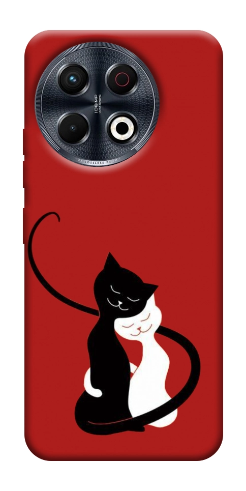 Чохол Закохані коти для TECNO Spark 30 Pro (KL7)