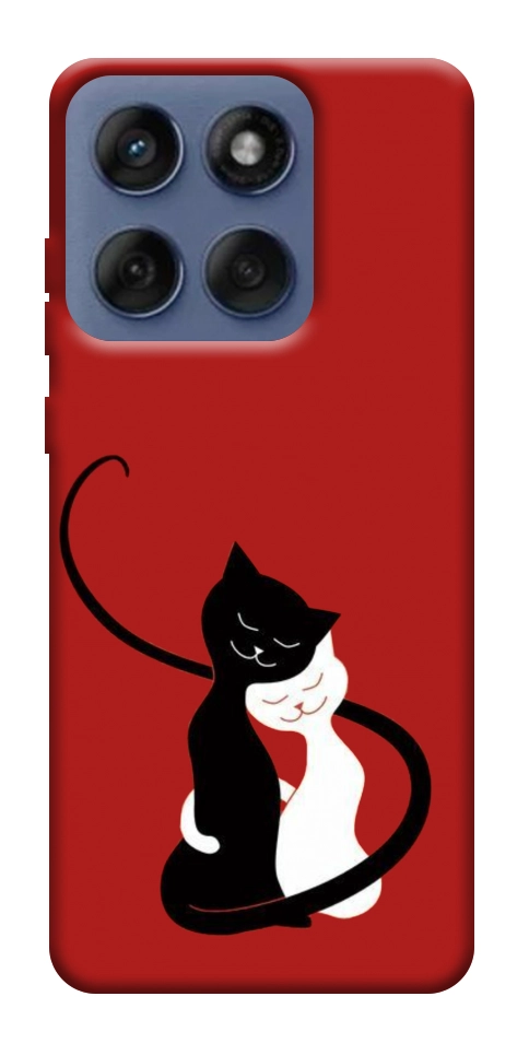 Чохол Закохані коти для Motorola Edge 60 Fusion