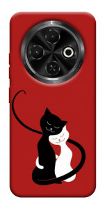 Чохол Закохані коти для TECNO Spark 30C (KL5n)