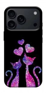 Чехол Космические коты для iPhone 17 Pro Max