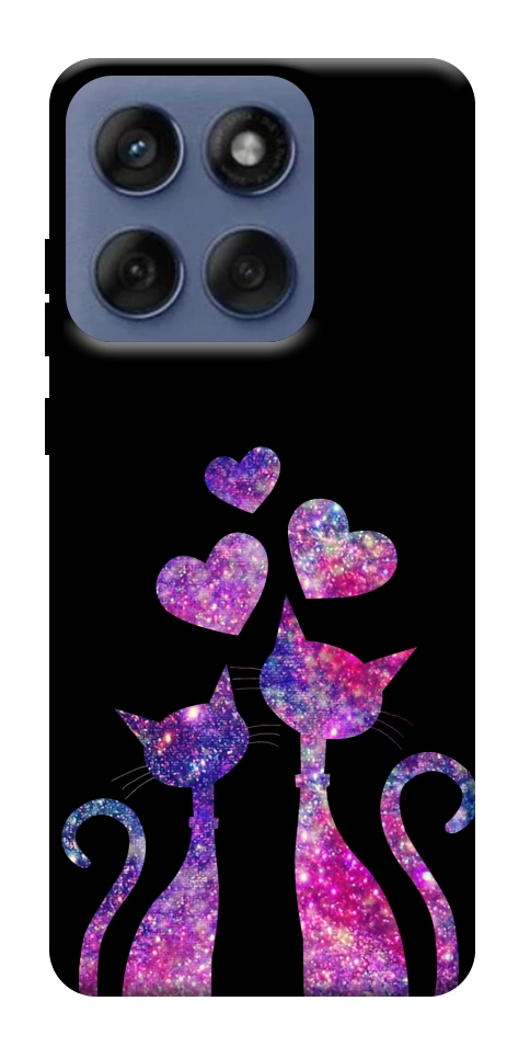 Чохол Космічні коти для Motorola Edge 60 Fusion
