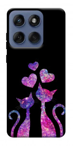Чехол Космические коты для Motorola Edge 60 Fusion