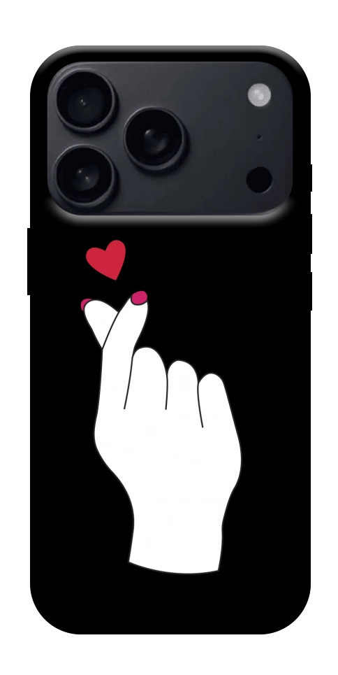 Чехол Сердце в руке для iPhone 17 Pro Max