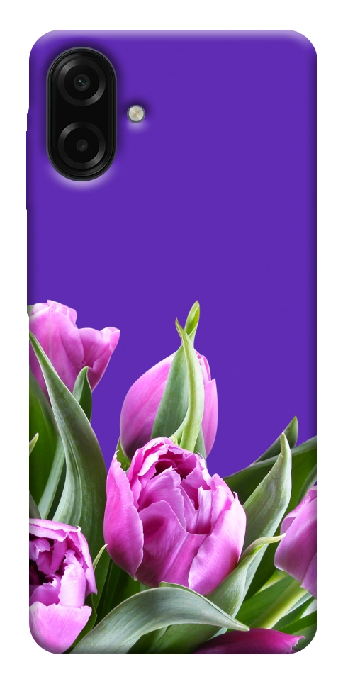 Чехол Тюльпаны для Galaxy A07