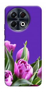 Чохол Тюльпани для TECNO Spark 30 Pro (KL7)