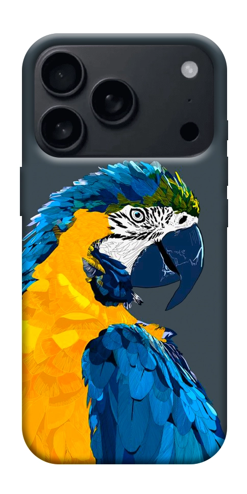 Чехол Попугай для iPhone 17 Pro Max