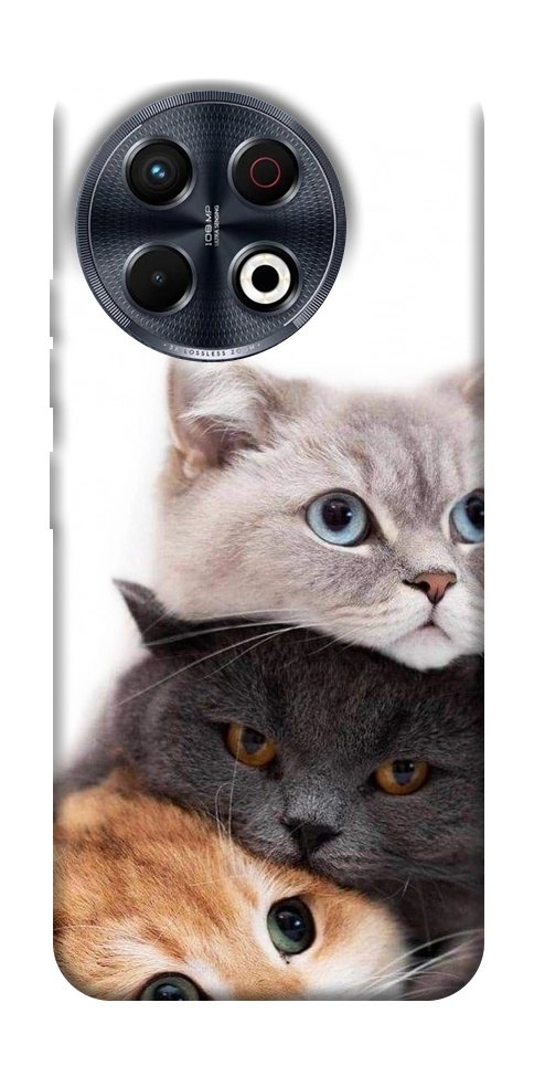 Чохол Три коти для TECNO Spark 30 Pro (KL7)