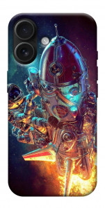 Чехол Космический корабль для iPhone 17