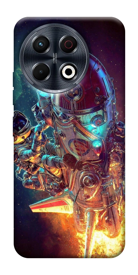 Чохол Космічний корабель для TECNO Spark 30 Pro (KL7)