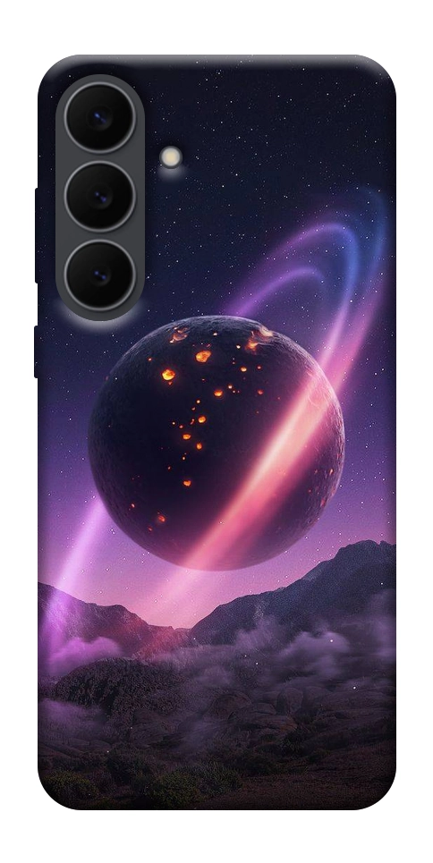 Чехол Сатурн для Galaxy S25 FE