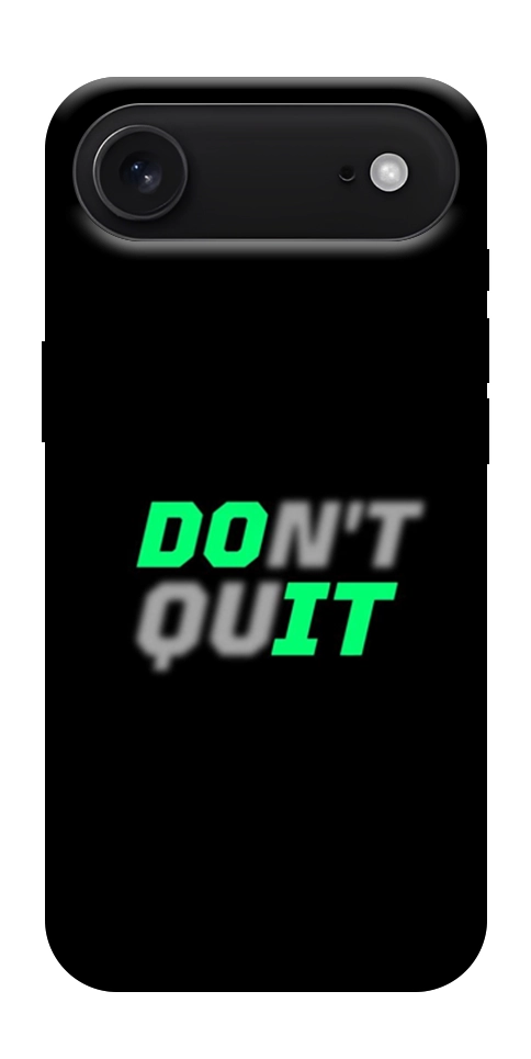 Чехол Don't quit для iPhone 17 Air