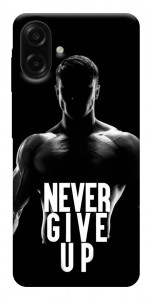 Чохол Never give up для Galaxy A07