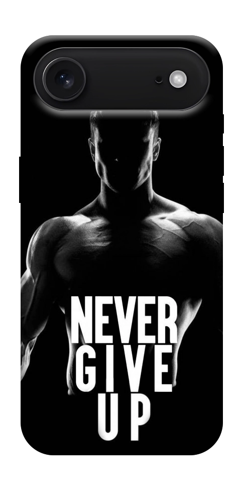 Чехол Never give up для iPhone 17 Air