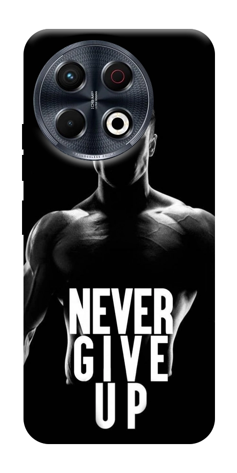 Чохол Never give up для TECNO Spark 30 Pro (KL7)