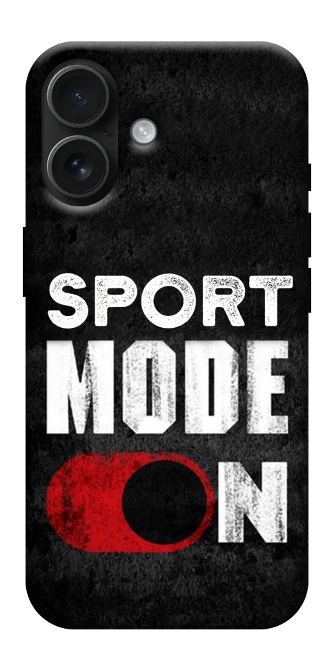 Чехол Sport mode on для iPhone 17
